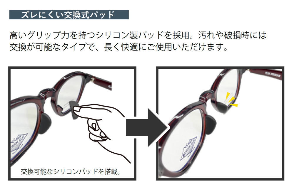 クリップオンサングラス マグネット 偏光 ピークマウンテン PM-020