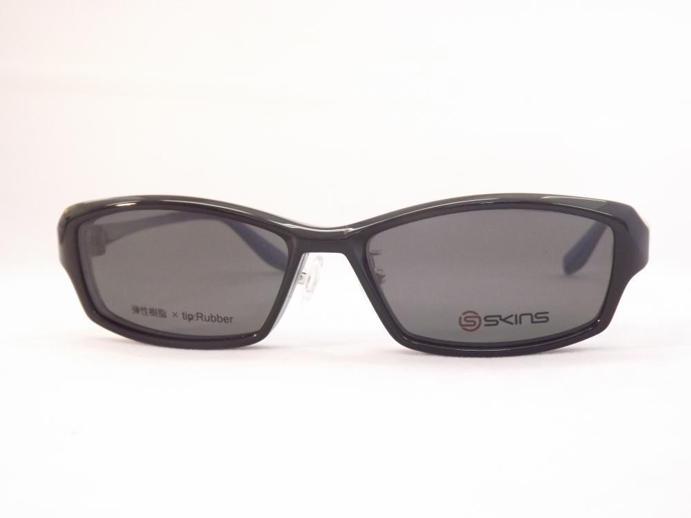 メガネ 度付き 度つき クリップオンサングラス マグネット 度付きメガネ 偏光 スキンズ SK-116-2 メガネ 眼鏡 めがね  1.74薄型非球面レンズまで選べる度付き :sk116-2:カラコン・メガネ通販グラスコア - 通販 - Yahoo!ショッピング