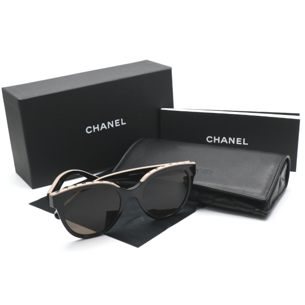 CHANEL】シャネル サングラス モデル：5414-A col.534/3 made in ITALY