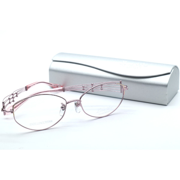 LineArt】ラインアート メガネ XL1035 col.PK 54サイズ 度付又は度無