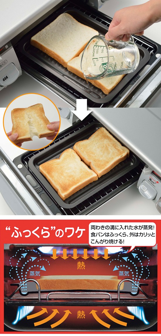 下村企販 グリルdeクック カリふわっトースターパン 38293の説明