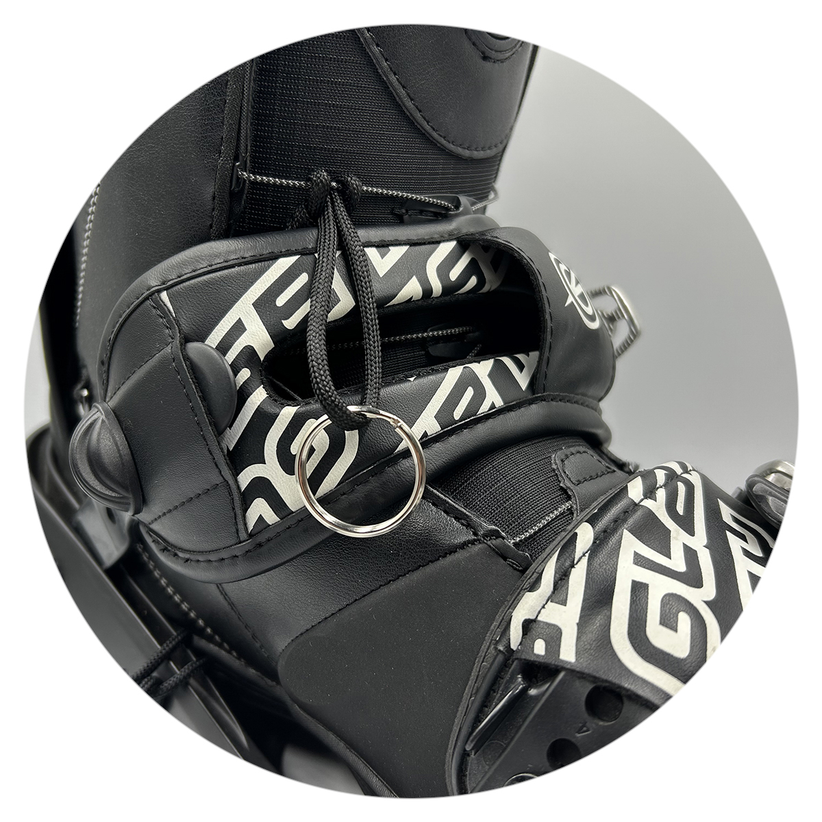 スノーボード　カバー　ビンディング　リーシュコード 楽天市場】送料無料 スノーボード リーシュコード カラビナ付き コイル