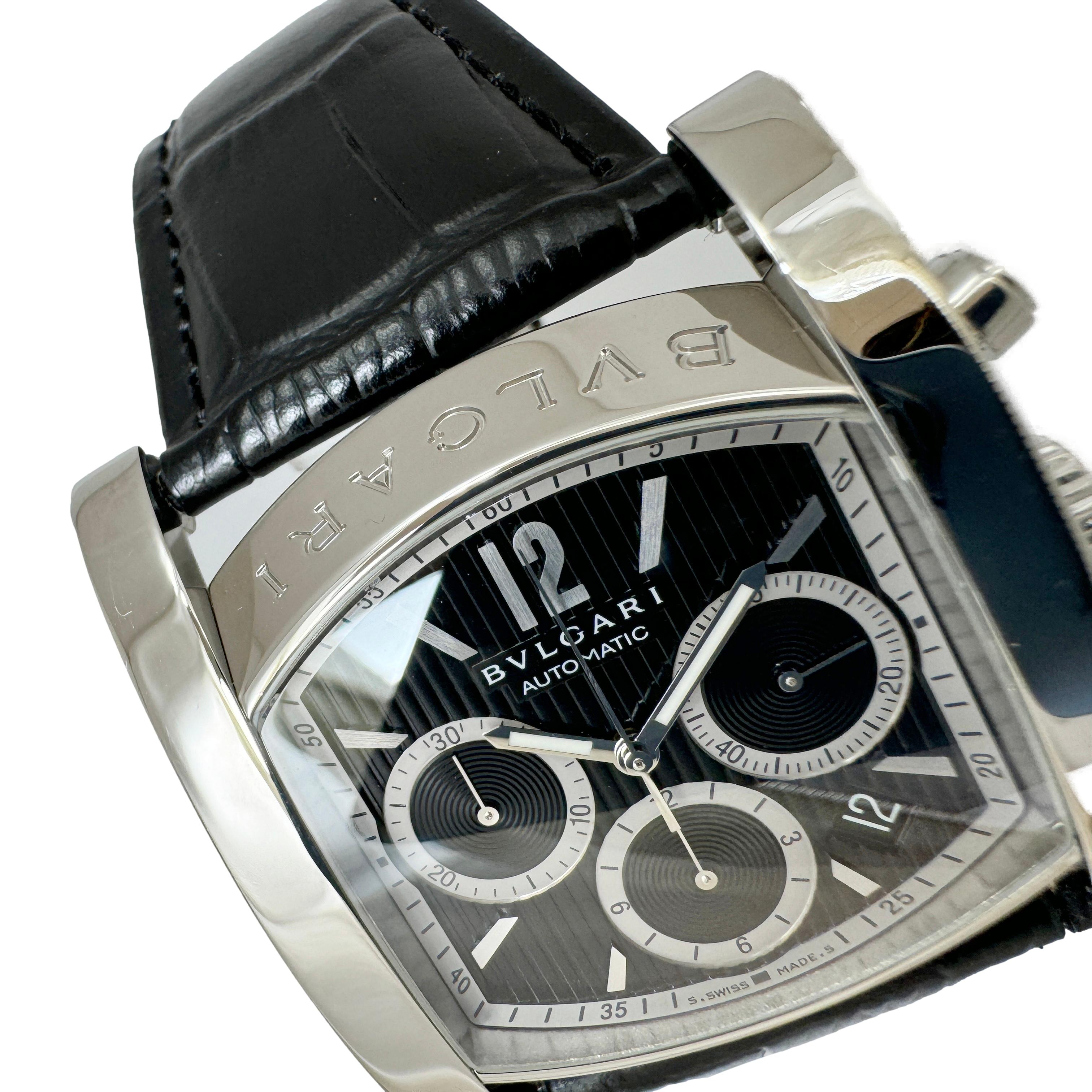 BVLGARI（ブルガリ） アショーマ AA48SCH 中古 メンズ腕時計 クロノ