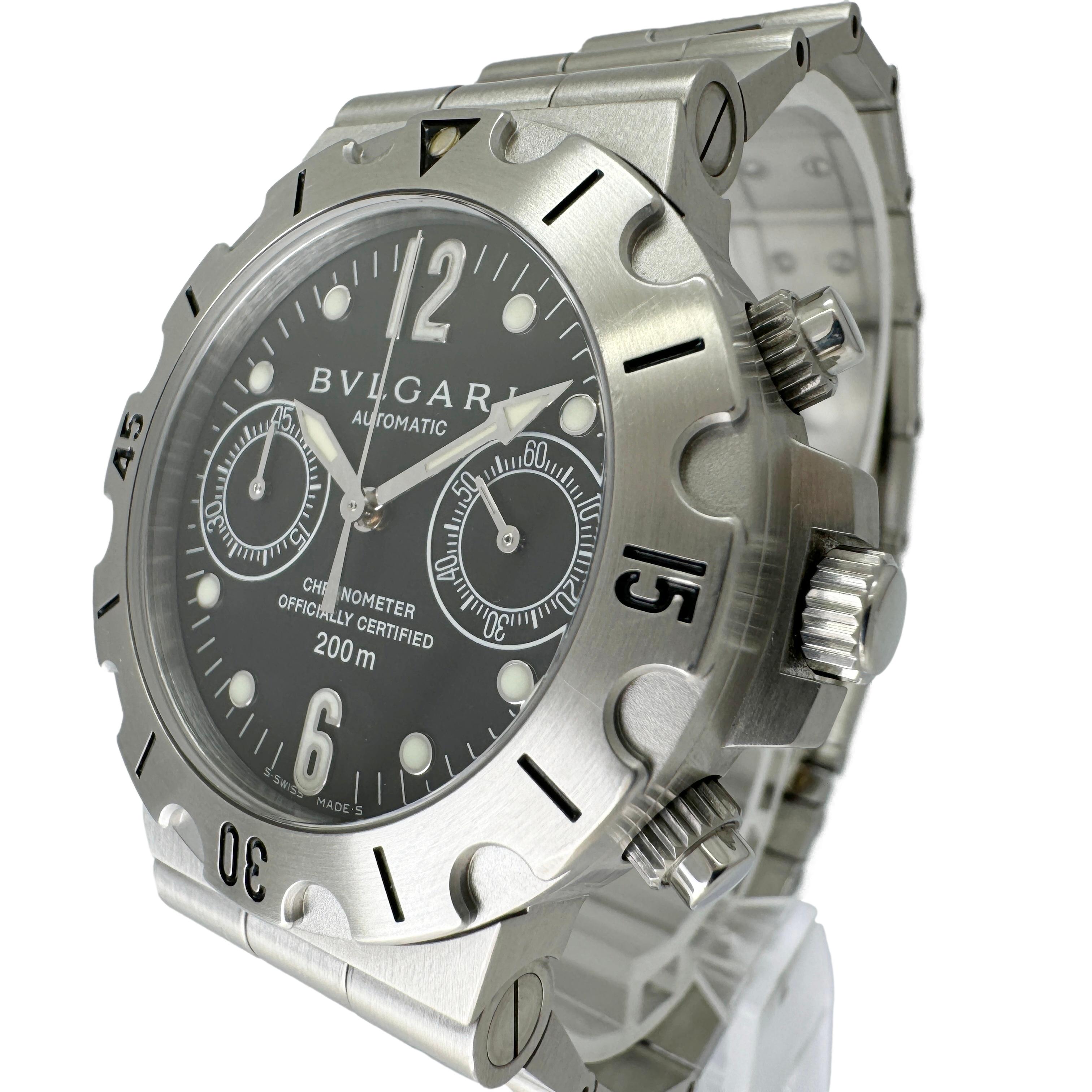 BVLGARI（ブルガリ） ディアゴノ スクーバ 中古 メンズ 腕時計 SCB38S