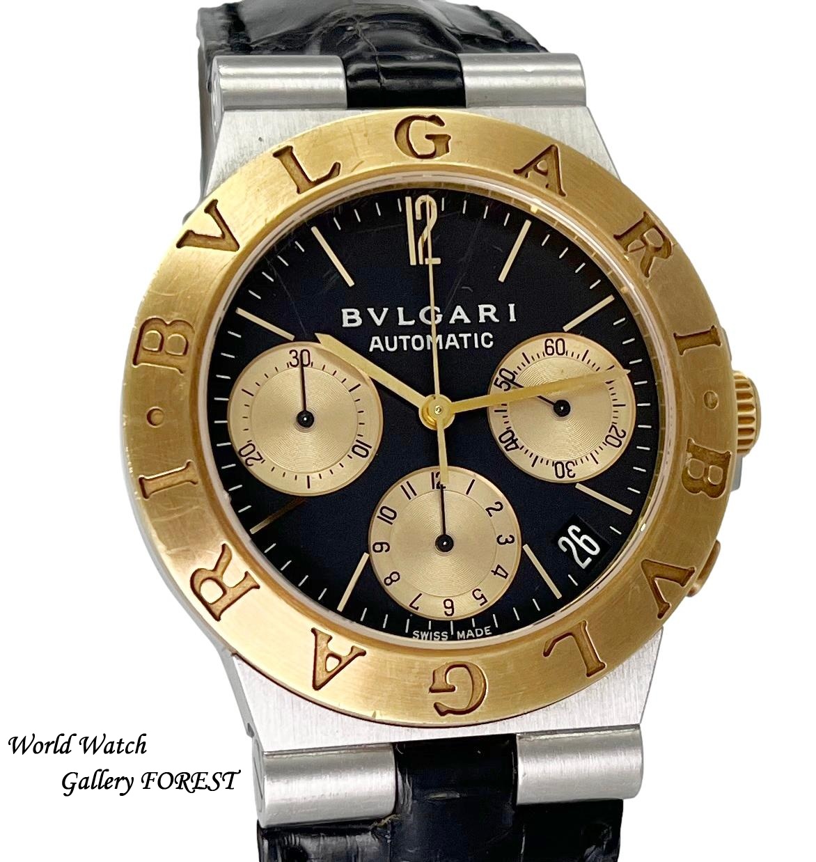 BVLGARI ブルガリ ディアゴノ スポーツ クロノグラフ CH35SG