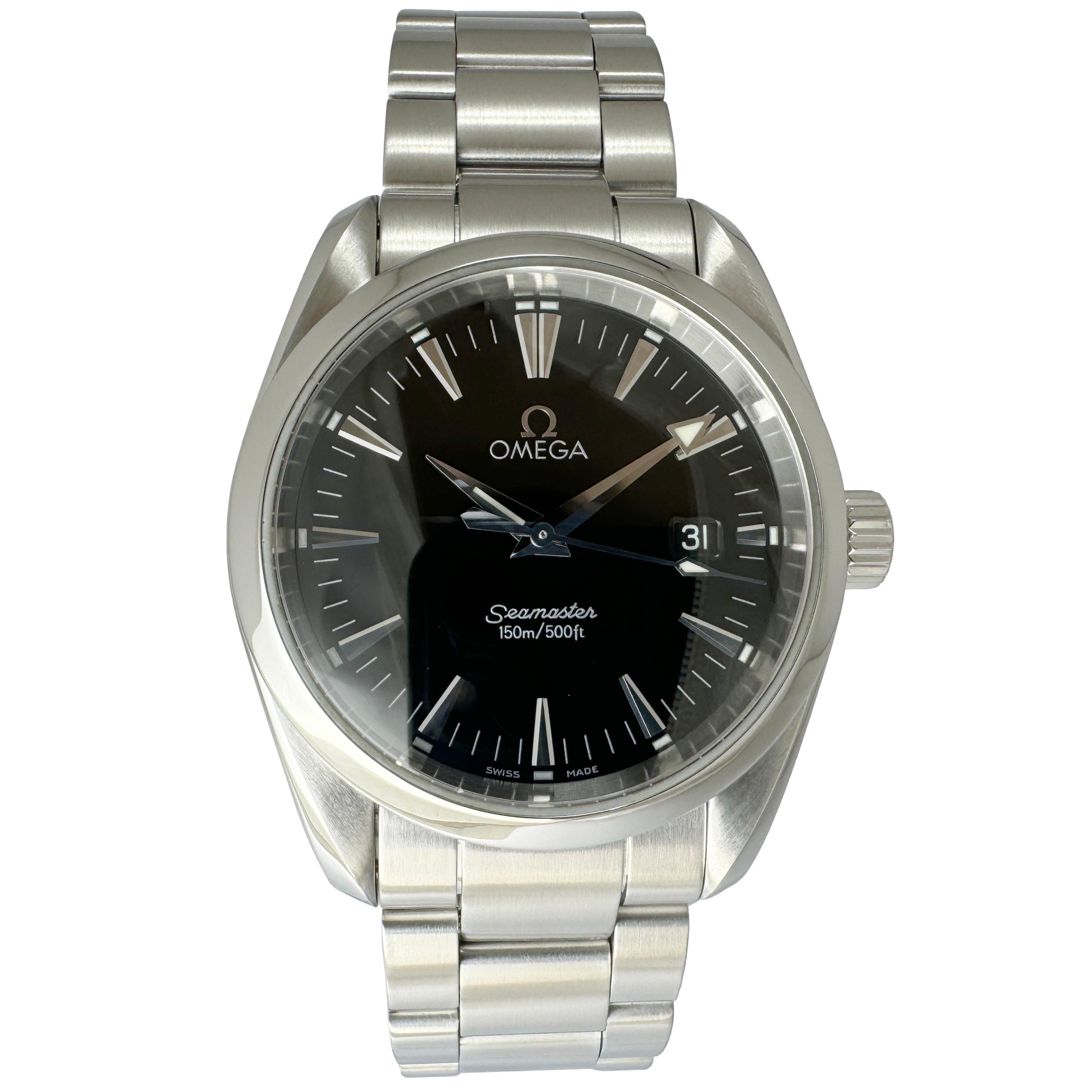 印象のデザイン オメガ OMEGA シーマスター メンズ 中古 2518.50 アクアテラ アクアテラ