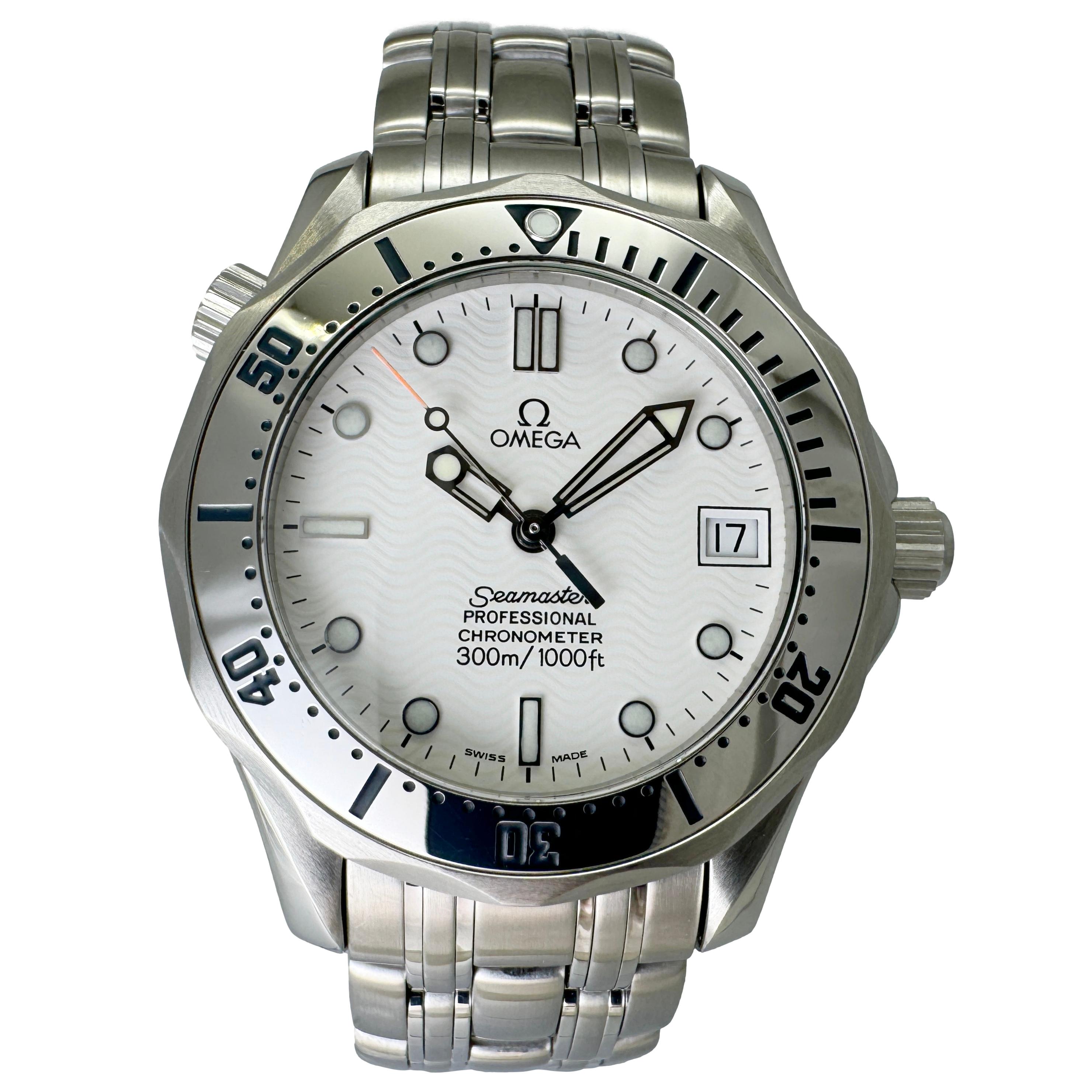 オメガ シーマスター 2552.20 ホワイト OMEGA（オメガ） シーマスター プロフェッショナル 300M 2552.20 中古