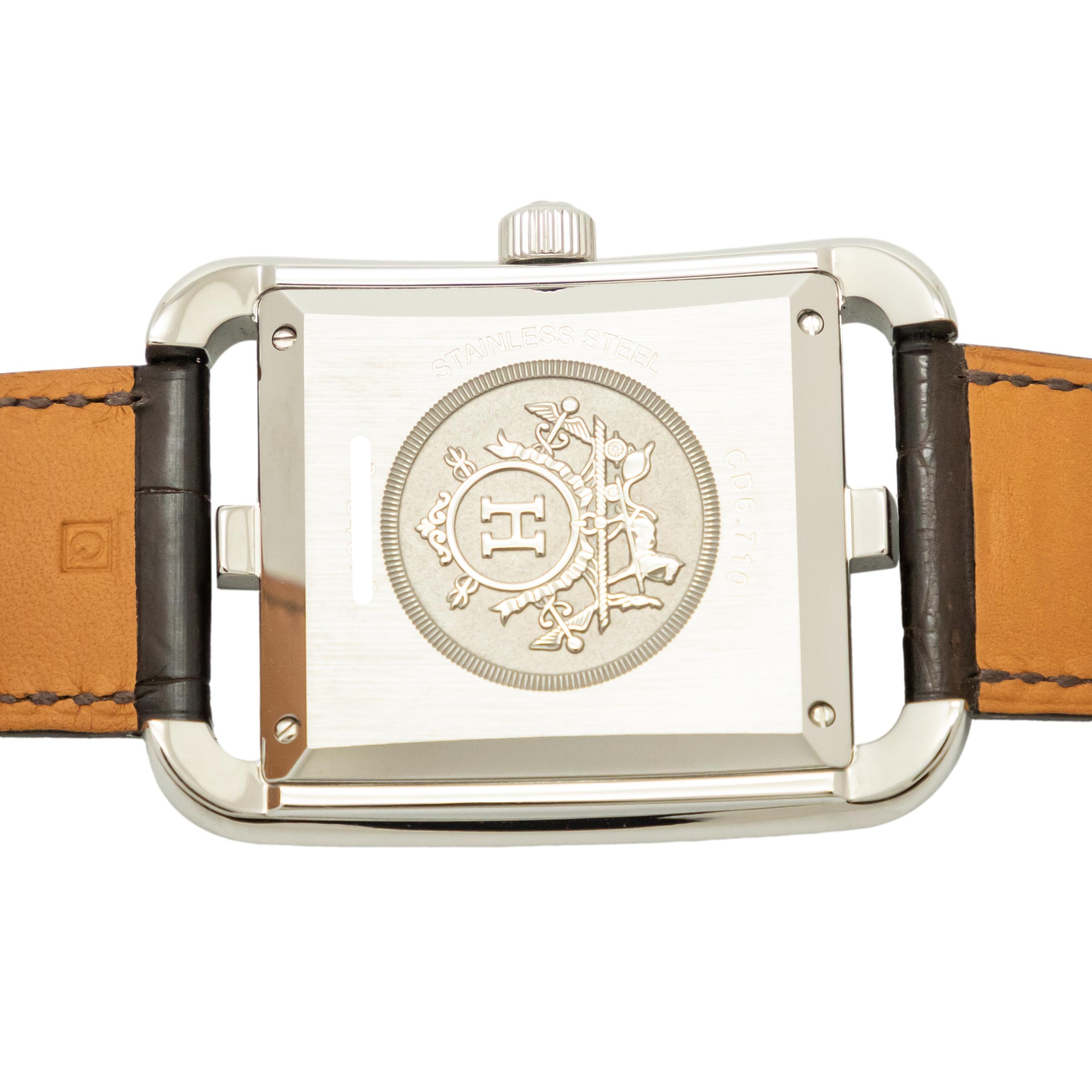 HERMES エルメス ケープコッド メンズ 腕時計 CD6.710 自動巻き