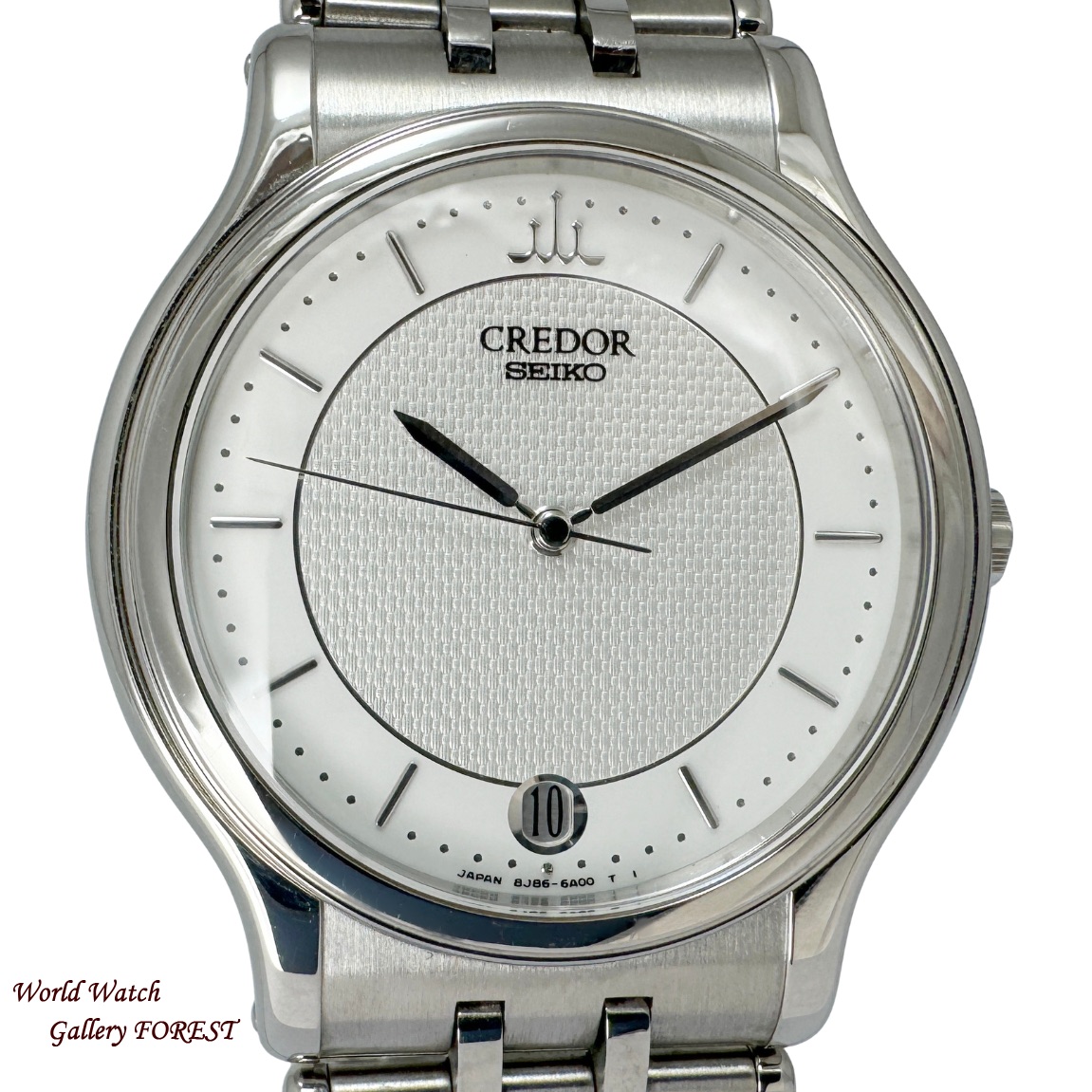 CREDOR クレドール シグノ 8J86-6A00 セイコー クオーツ 中古 メンズ