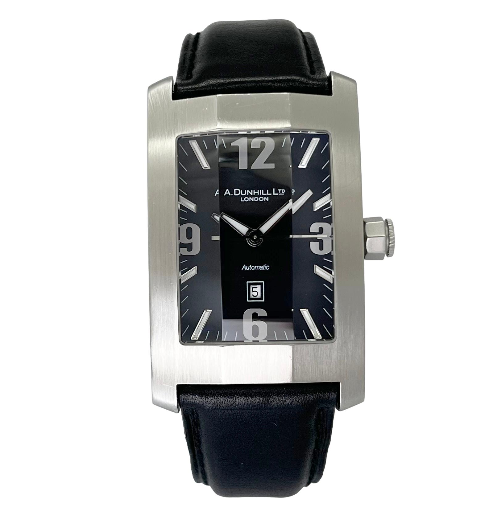 ダンヒル ダンヒリオン 8040 中古 メンズ腕時計 自動巻き ブラック 