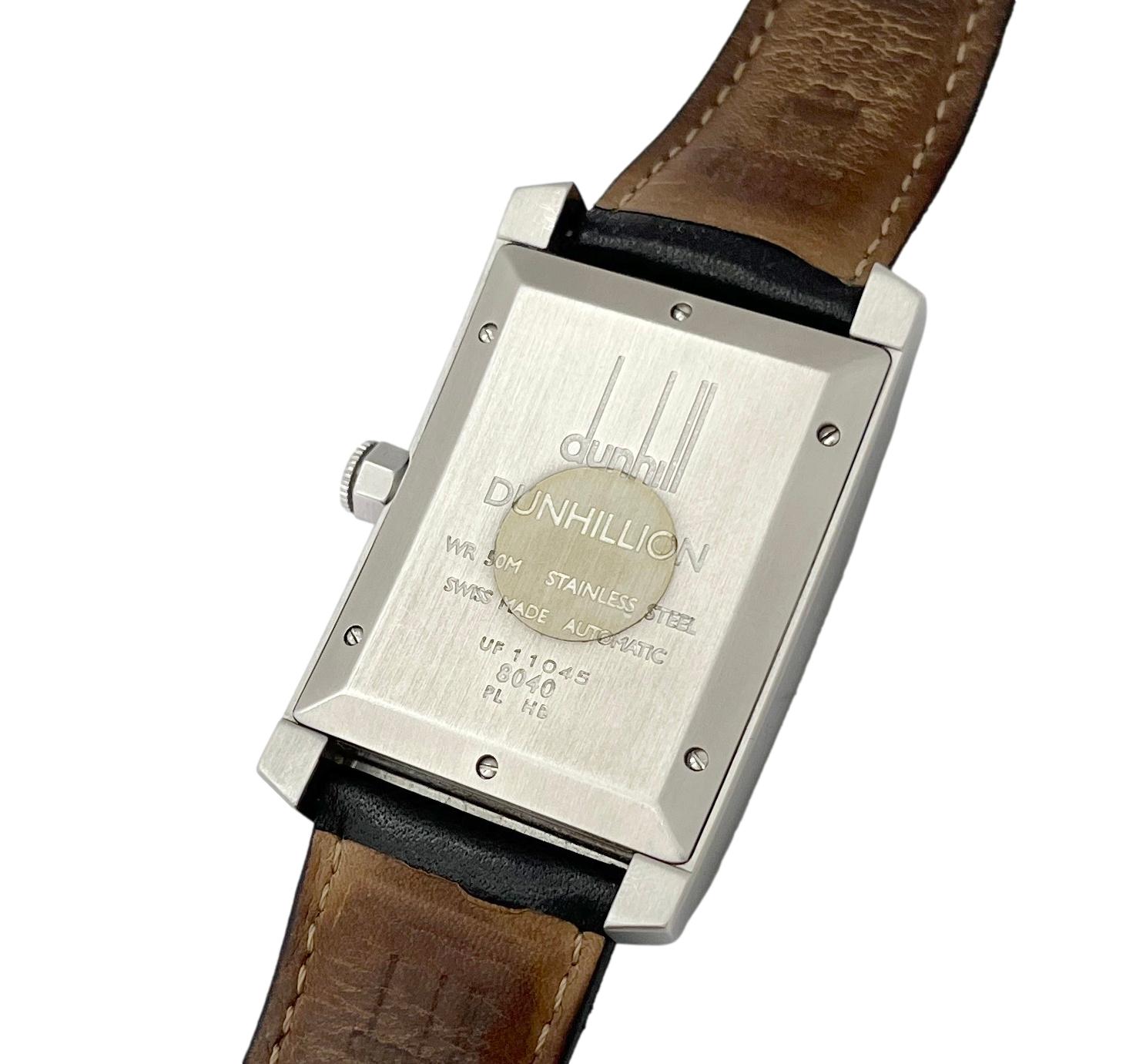 ダンヒル ダンヒリオン 8040 中古 メンズ腕時計 自動巻き ブラック文字 