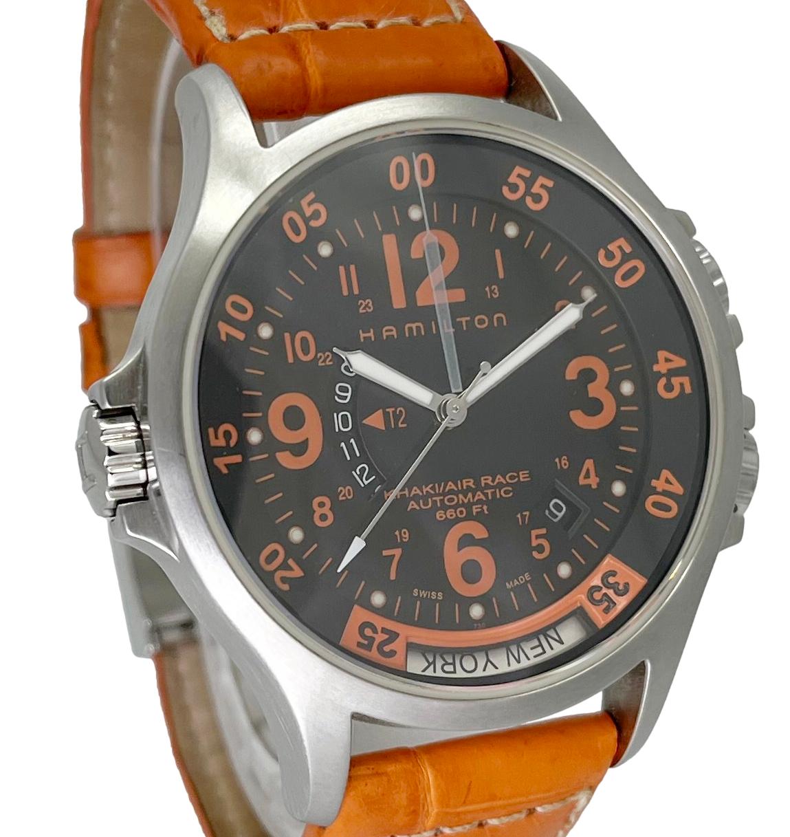 HAMILTON（ハミルトン） 販売済み カーキ GMT エアレース 中古 メンズ