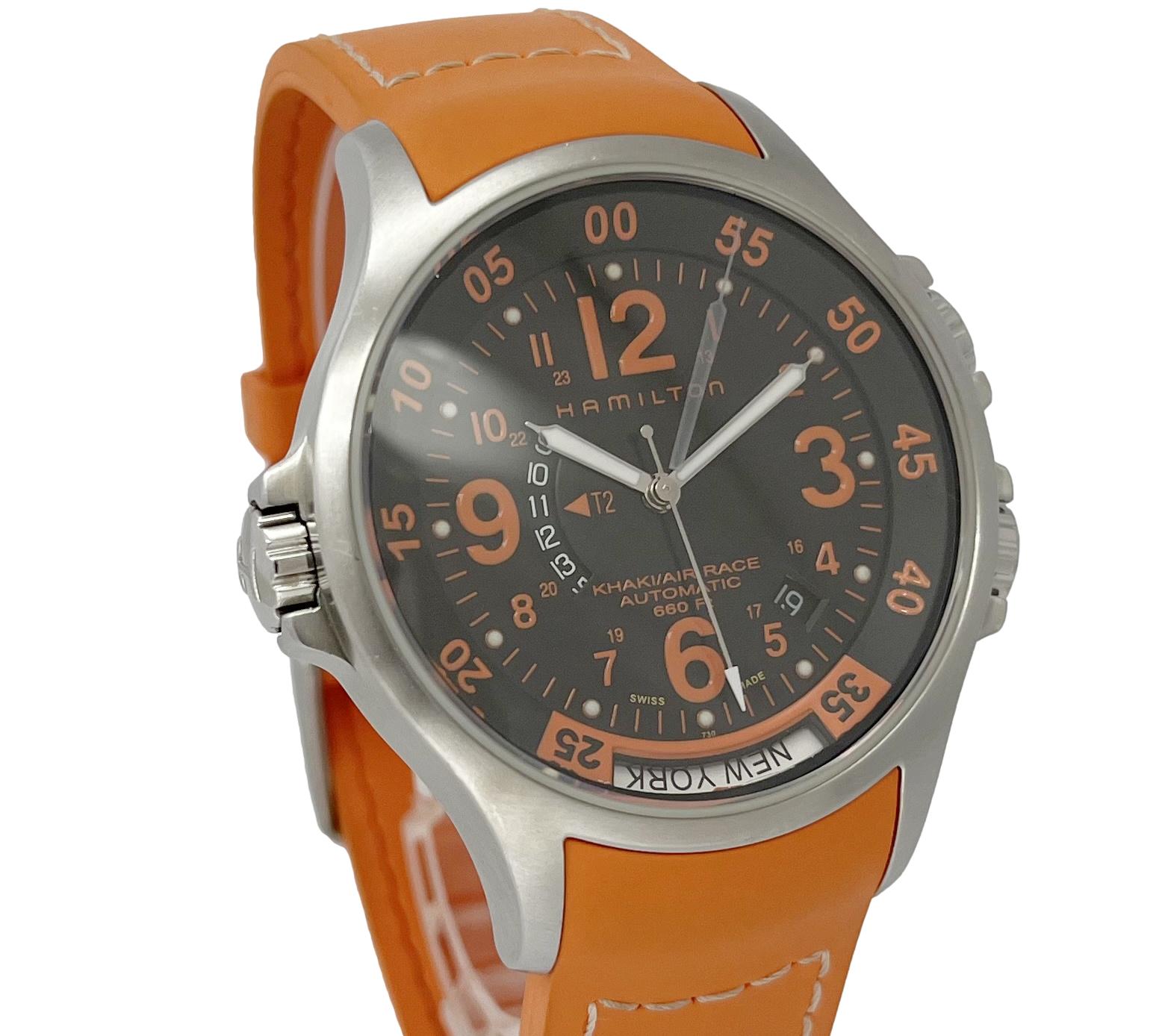 HAMILTON（ハミルトン） カーキ GMT エアレース 中古 メンズ腕時計