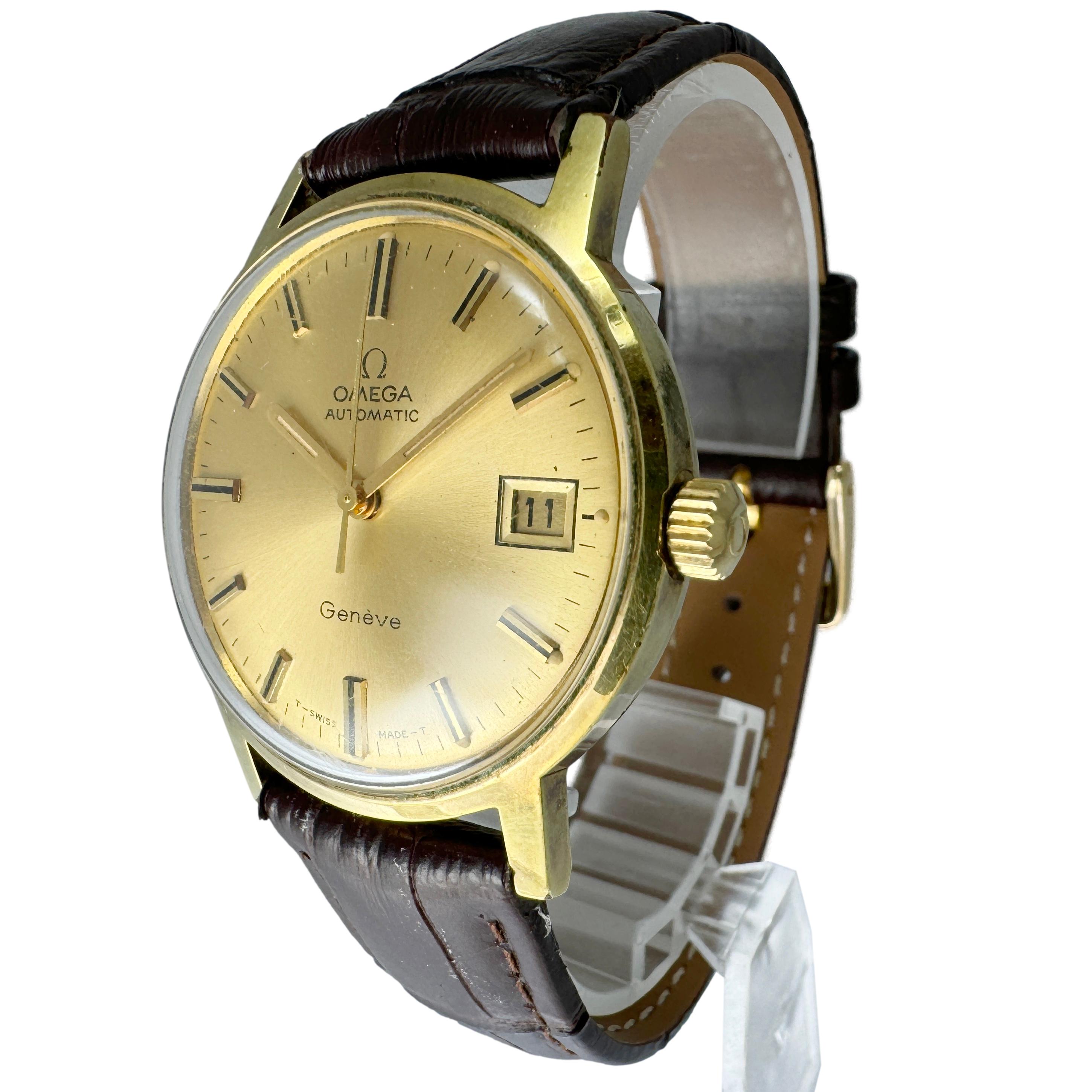 OMEGAオメガ ジェネーブ メンズ ゴールド 自動巻き アンティーク OMEGA（オメガ） ジュネーブ Cal.565 中古 メンズ腕時計 166.070