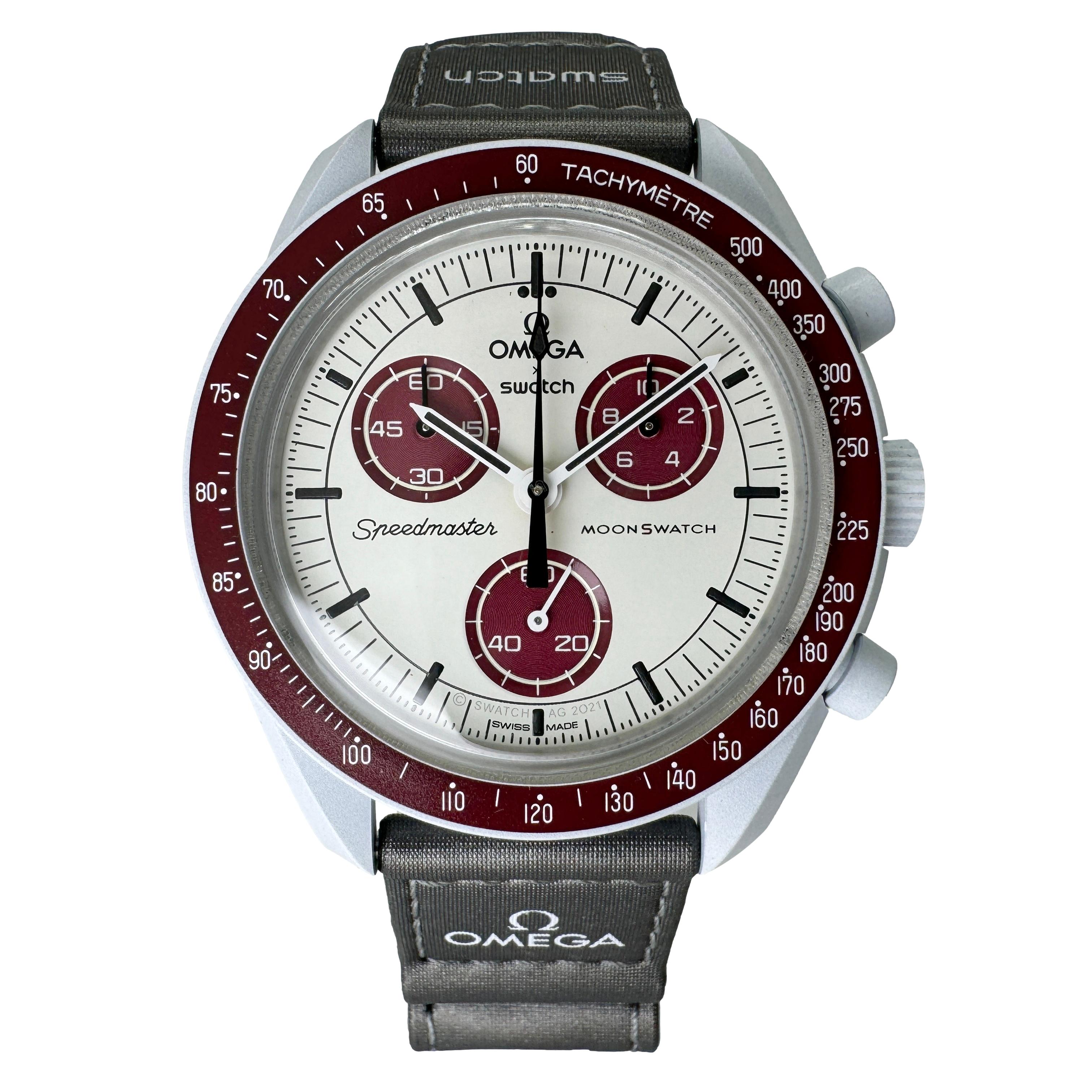 133☆ OMEGA SWATCH コラボ クロノグラフ 腕時計 プルート 133☆ OMEGA SWATCH コラボ クロノグラフ 腕時計 プルート