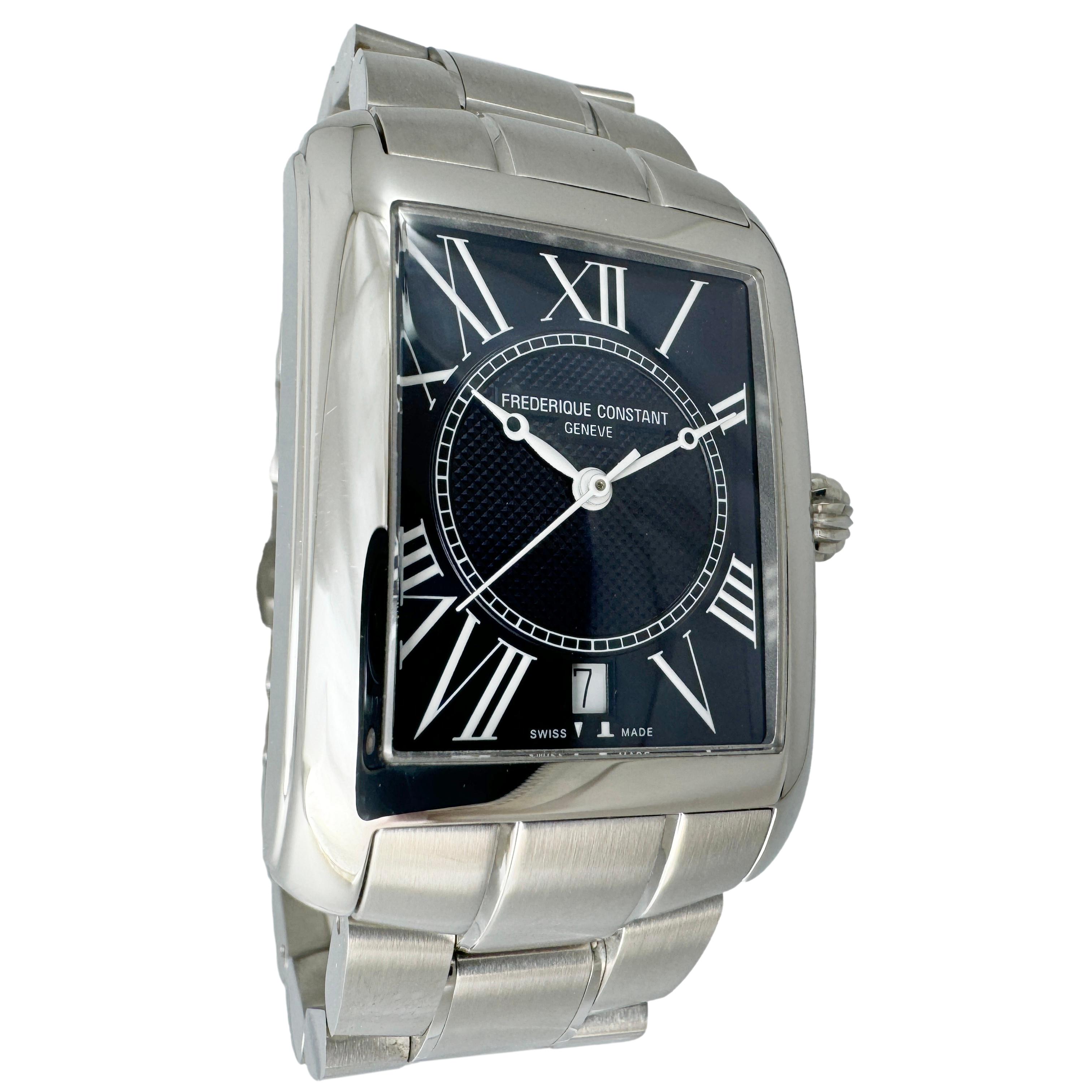 値下げ　FREDERIQUE CONSTANT 腕時計 メンズ 中古 FREDERIQUE CONSTANT フレデリックコンスタント クラシック カレ