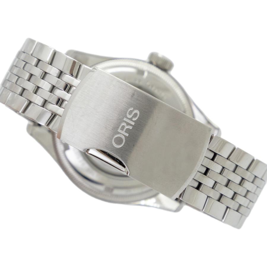 【OH済み】オリス ORIS ビッグクラウン ポインターデイト 01 754 7696 4061 シルバー文字盤 メンズ オートマチック 7696-40 ORIS（オリス） ビッグクラウン ポインターデイト 01 754 7696 4061-07