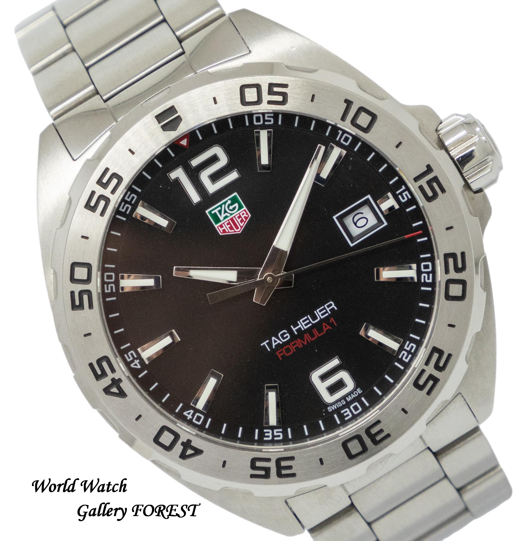 タグホイヤー　フォーミュラ1 デイト　WAZ1112　クォーツ 美品 TAG HEUER（タグ・ホイヤー） フォーミュラ1 WAZ1112 メンズ 腕時計