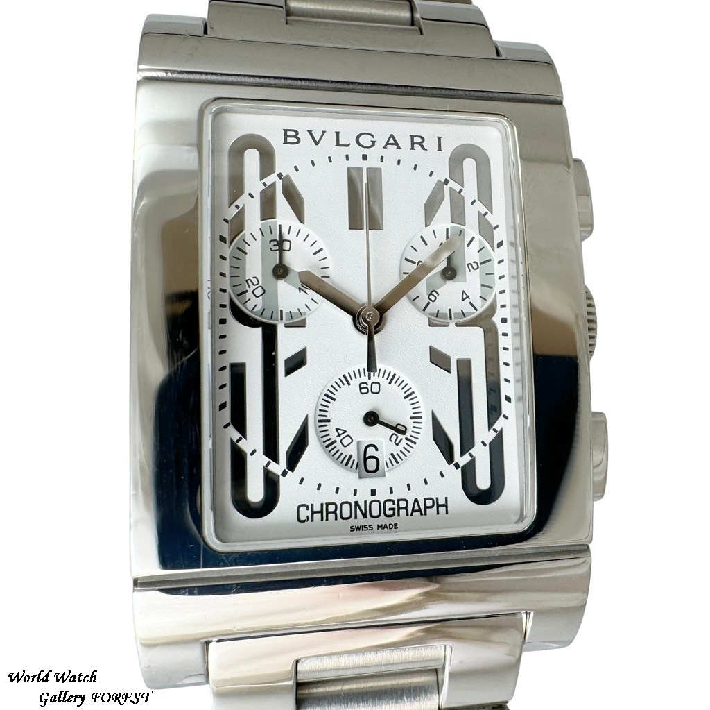 BVLGARI（ブルガリ） レッタンゴロ RTC49S クロノグラフ 中古 メンズ