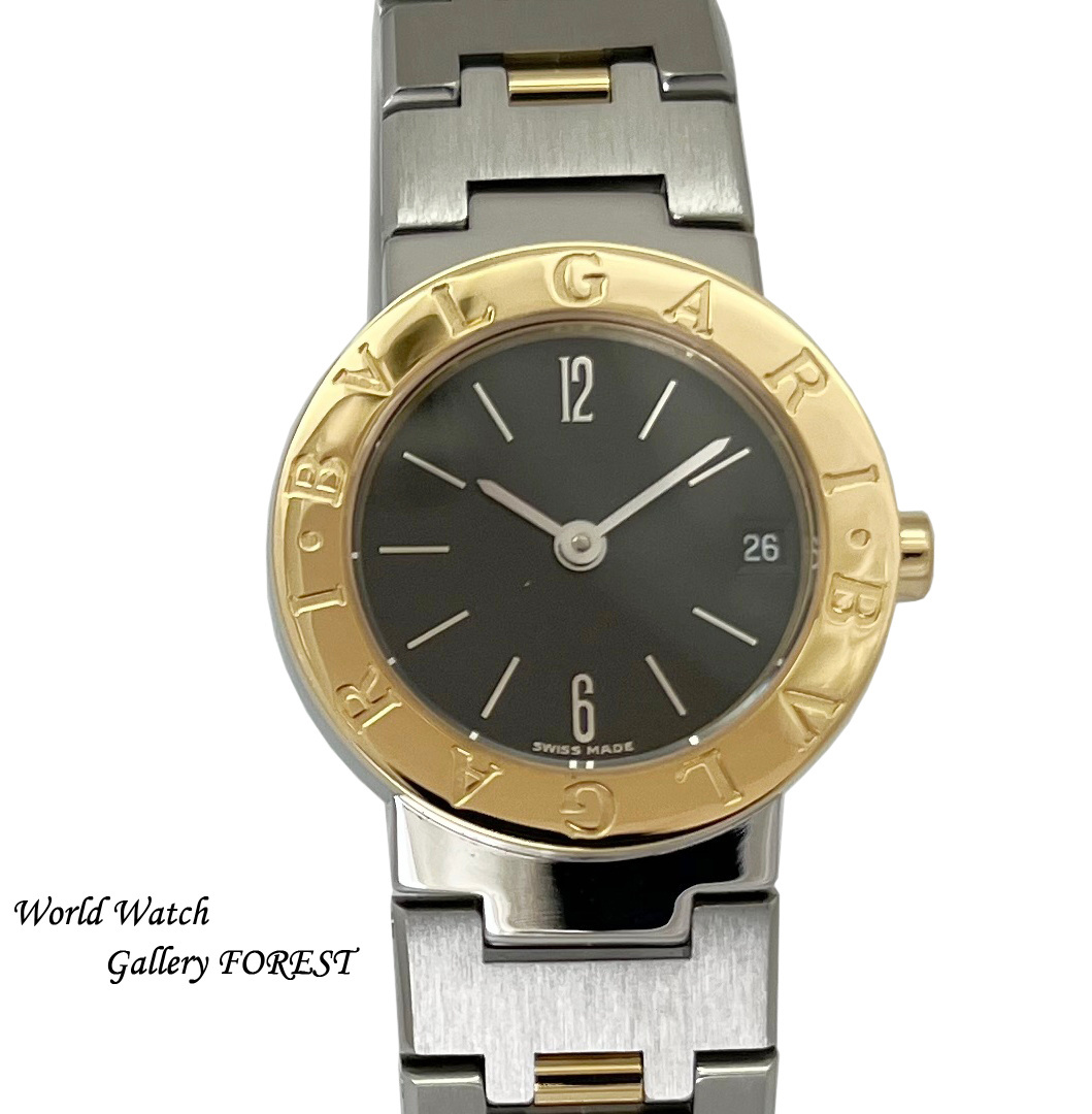 ブルガリ ブルガリブルガリ ウォッチ 23mm コンビ Bvlgari Bvlgari 23mm BB23SG/BB23SGD 箱 保証書 K18YG/SS レディース時計 ブラック 仕上げ済 美品 【中古】 楽天市場】【中古】訳有 BVRGALI ブルガリブルガリ BB23SG コンビ YG