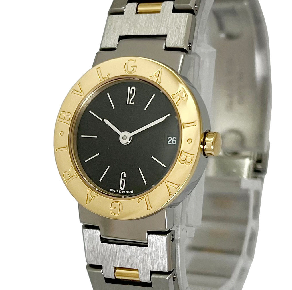 BVLGARI ブルガリ BB23SGD ブルガリブルガリ 腕時計 SS SS K18YG レディース [中古] BVLGARI（ブルガリ） BB23SGD ブルガリブルガリ 腕時計 ステンレス
