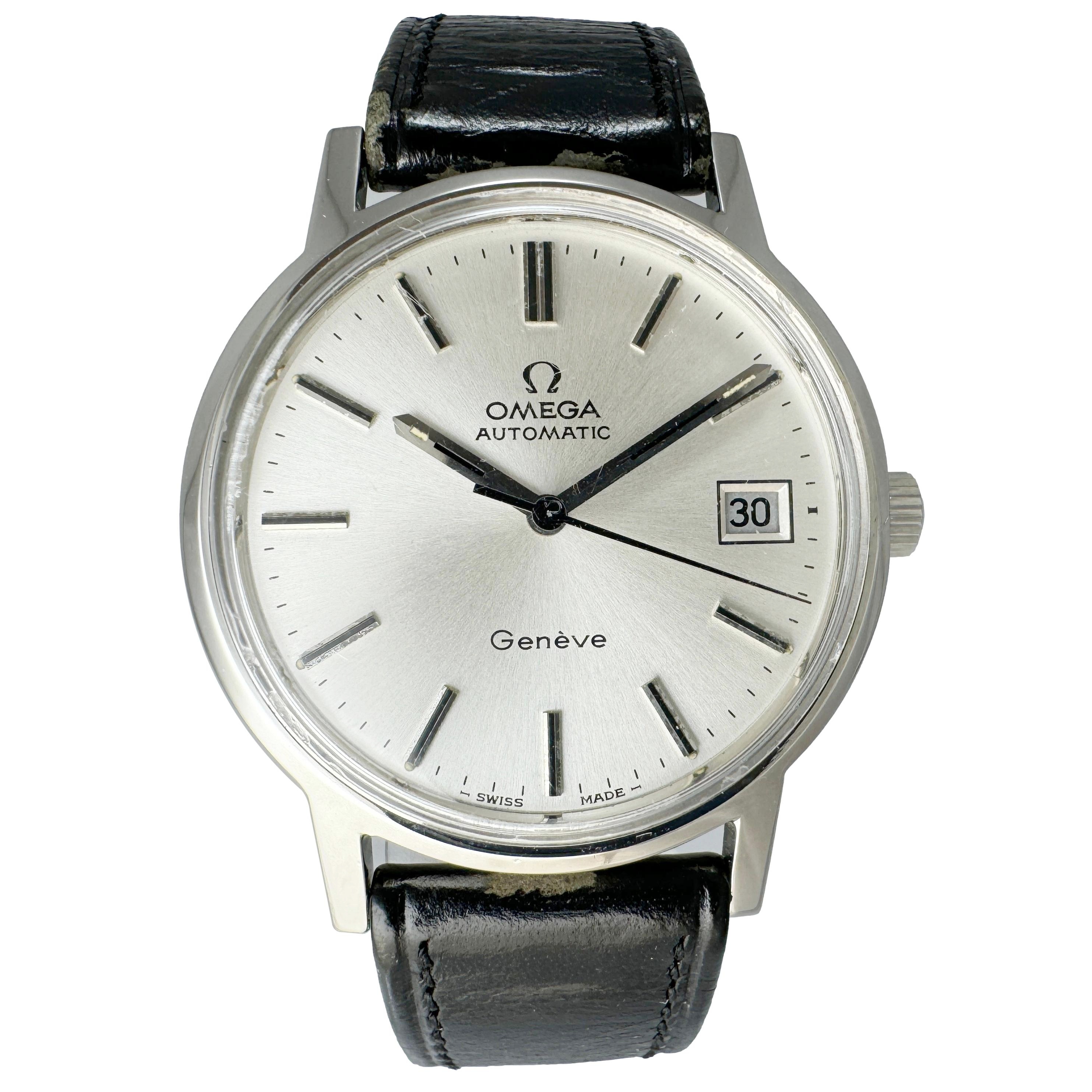 OMEGA オメガ ジュネーブ Cal.1012 中古 メンズ腕時計 166.0163