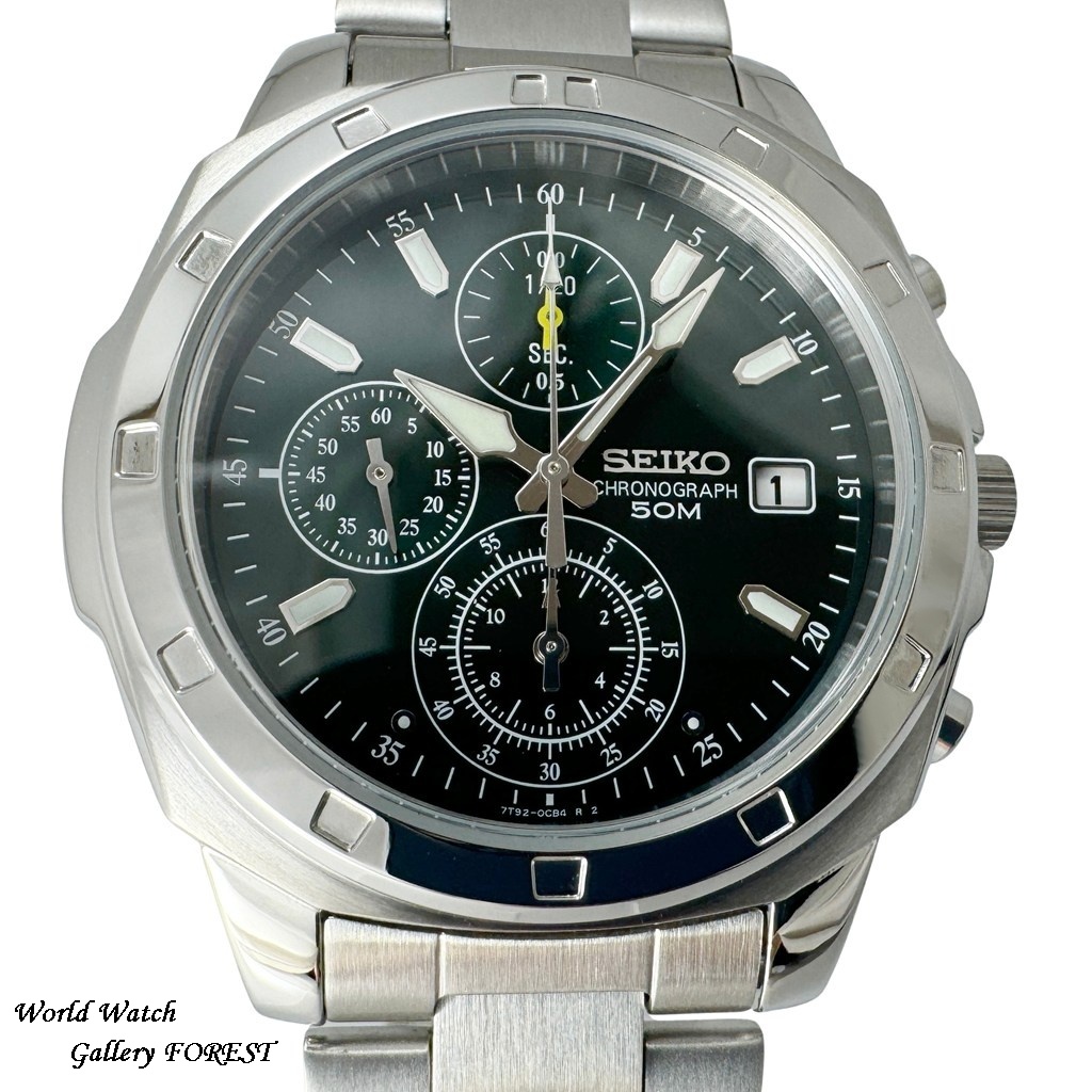 SEIKO（セイコー） クロノグラフ 7T92-0CA0 クオーツ メンズ腕時計