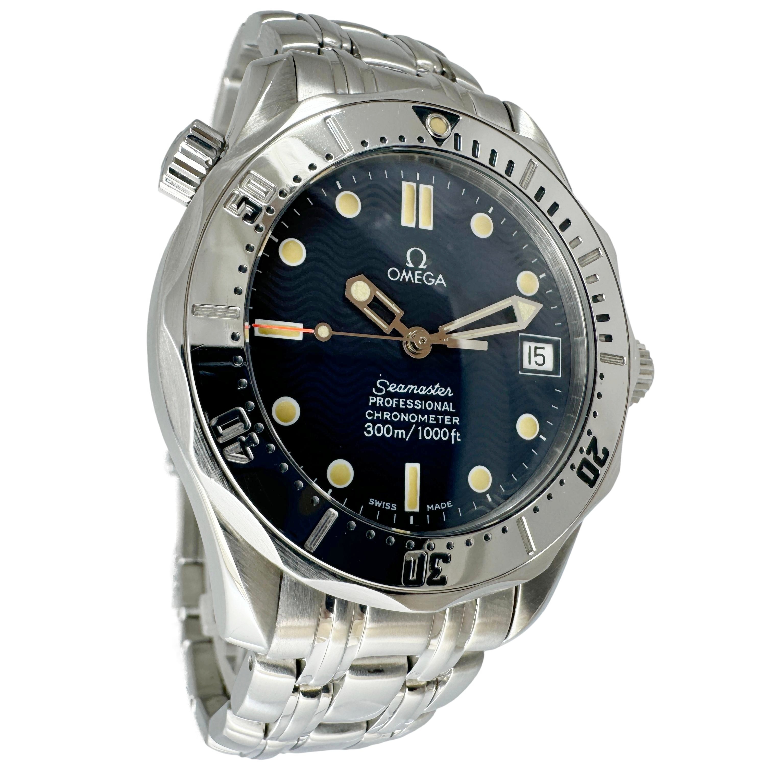 一時的に値下げ　OMEGA オメガシーマスター　プロフェッショナル300m　中古 オメガ シーマスター プロフェッショナル 300 2552.80 ブルー