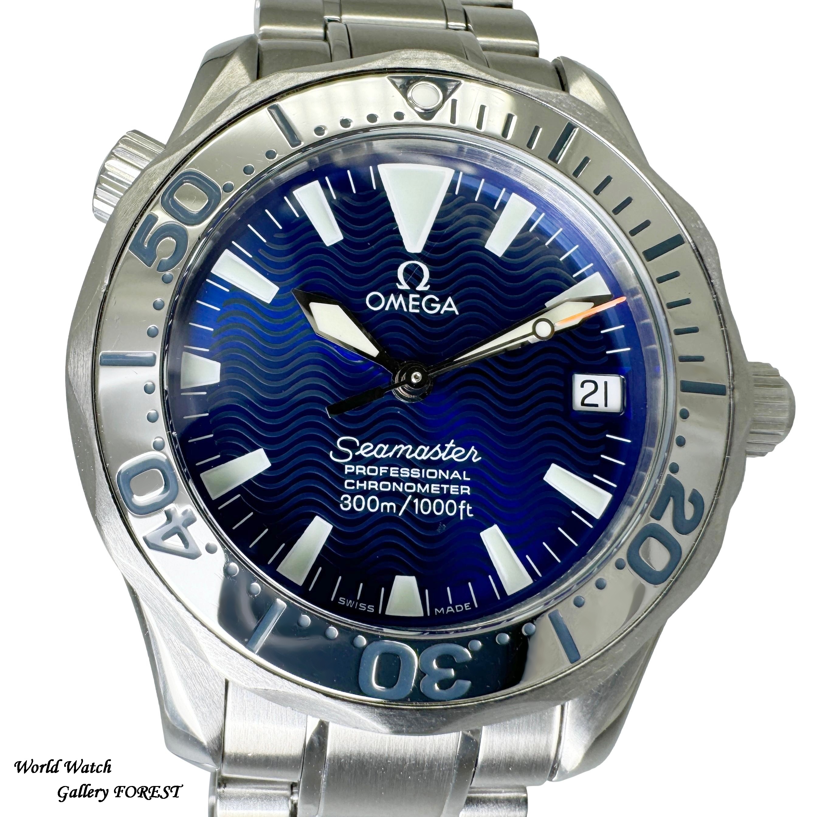 OMEGAシーマスター300プロフェッショナル2253.80腕時計SS自動巻き OMEGA（オメガ） シーマスター プロフェッショナル 300M 2253.80 中古