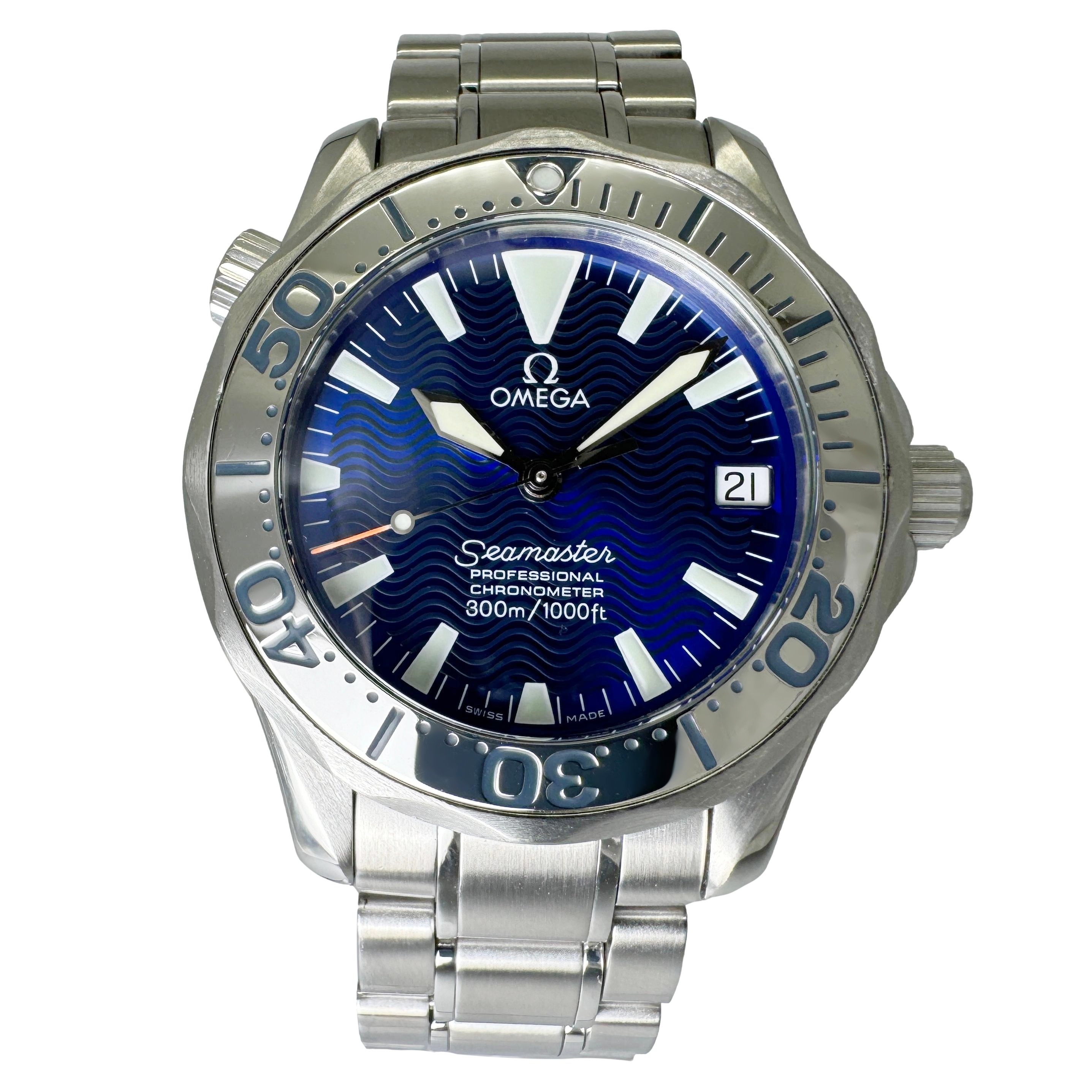 オメガシーマスター　プロフェッショナル300(自動巻き)メンズ　2531 .80 OMEGA（オメガ） シーマスター プロフェッショナル 300M 2253.80 中古