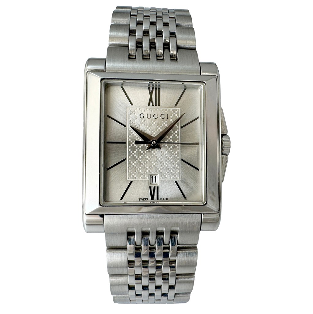 GUCCI（グッチ） Gタイムレス レクタングル 138.5 クオーツ 中古