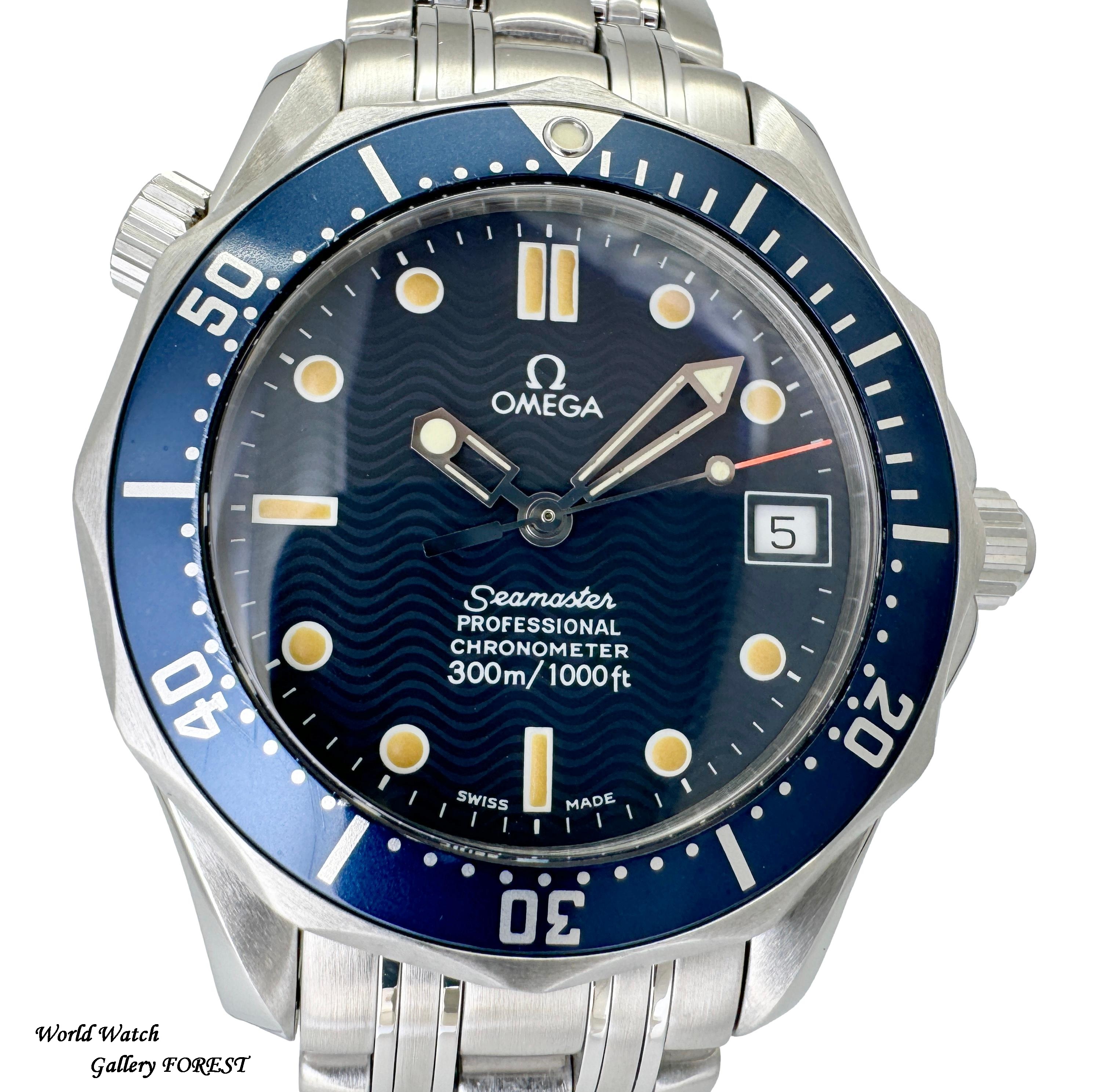 オメガ シーマスター プロフェッショナル300m 自動巻 2551.80 OMEGA（オメガ） シーマスター プロフェッショナル 300M 2551.80 中古