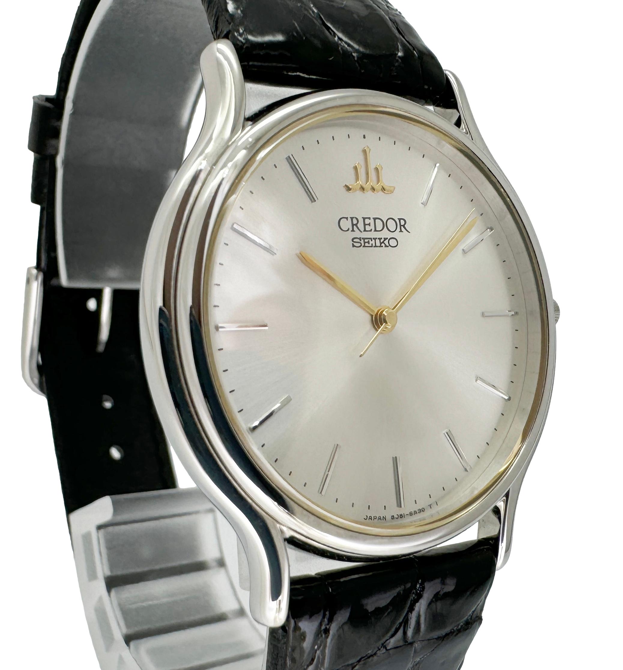 CREDOR クレドール 8J81-6A30 GCAR011 セイコー クオーツ 中古 メンズ