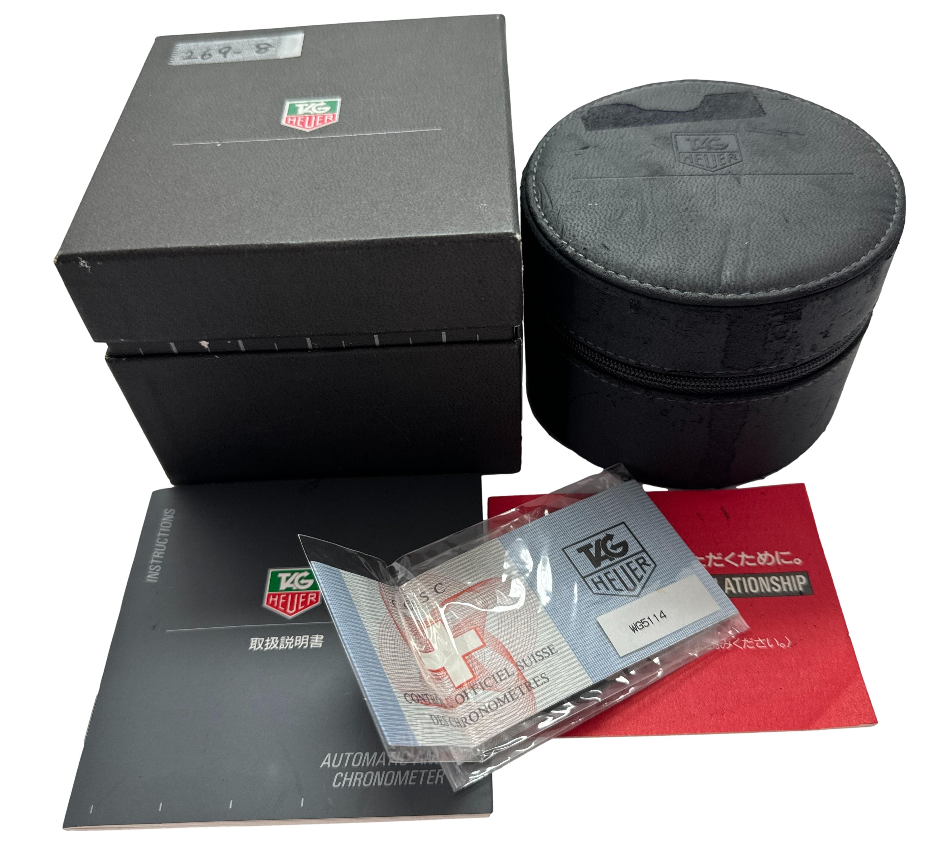 タグホイヤー プロフェッショナル200M セルシリーズ WG5114-P0 中古 TAG HEUER（タグ・ホイヤー） プロフェッショナル200M セル WG5114-P0