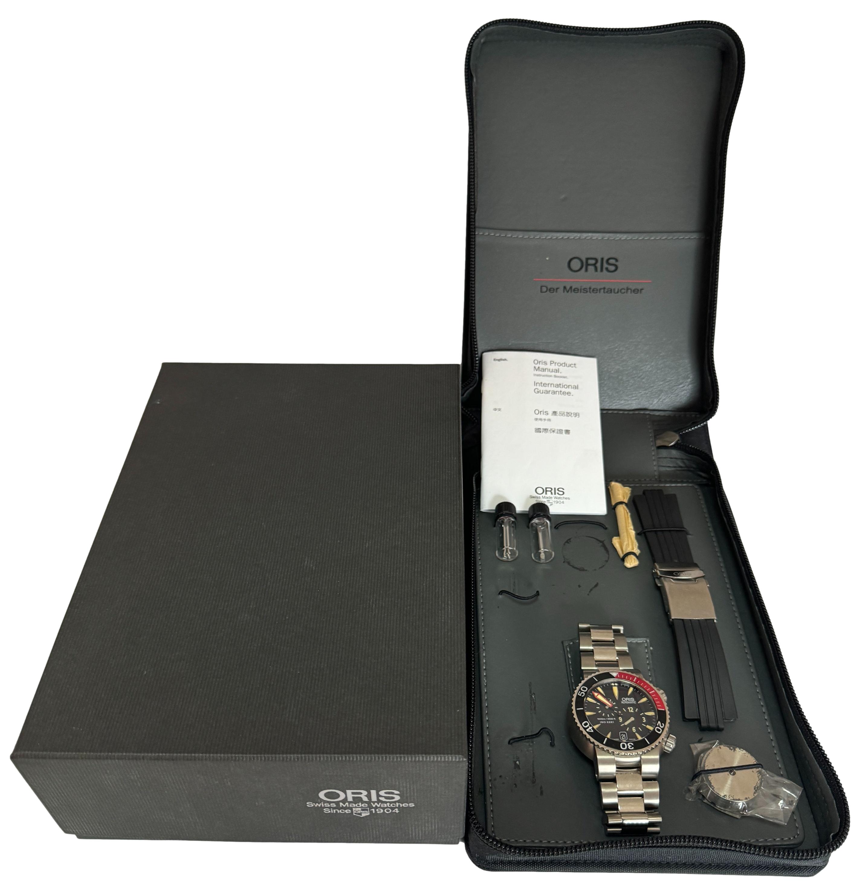ORIS（オリス） レギュレーター 1000M チタン Der Meistertaucher 649