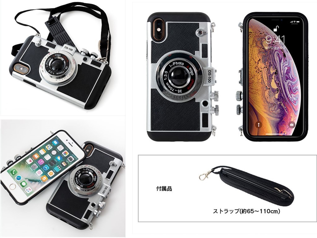 iphone13 カメラ型 ケース ストラップ付き iPhone14 スマホケース iphone12 11 iPhonese2 8 7  iPhonexs xr xsmax カメラ型 ケース iphone13mini 12ProMax : ka0011 : スマホグッズの店gl  design - 通販 - Yahoo!ショッピング