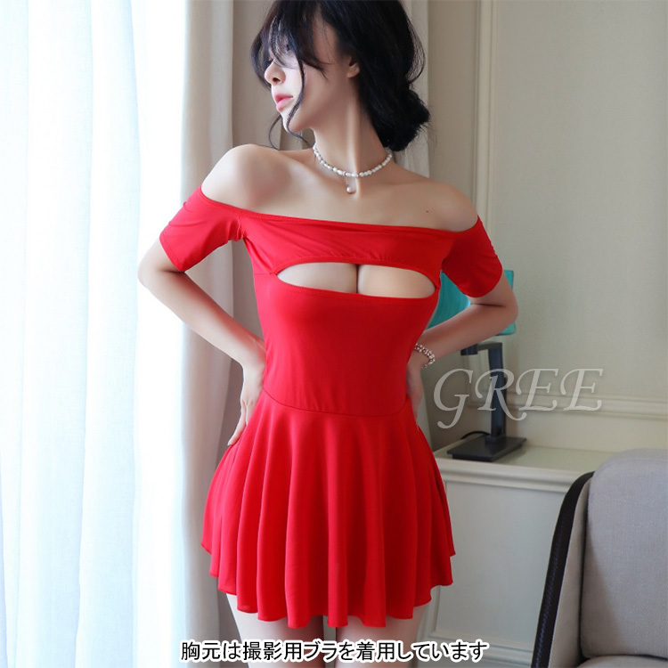 高伸縮 ベビードール セクシーランジェリー ワンピース 部屋着 レディース かわいい 可愛い ショーツセット エロい 過激 下着 ビスチェ 伸縮性ランジェリー | ブランド登録なし | 03