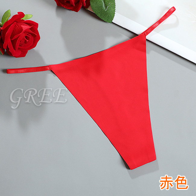 セクシーランジェリー ショーツ シームレス Ｔバック レディース セクシーランジェリー タンガ 響きにくい 響かない  大人の下着 セクシーショーツ ポイント消化 | ブランド登録なし | 05