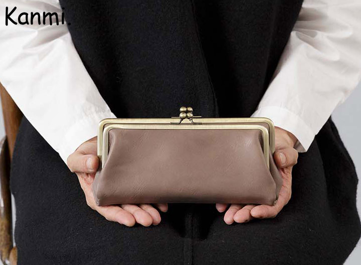 kanmi（カンミ） Kanmi. ワラビー ロング がま口 ガマグチ ウォレット