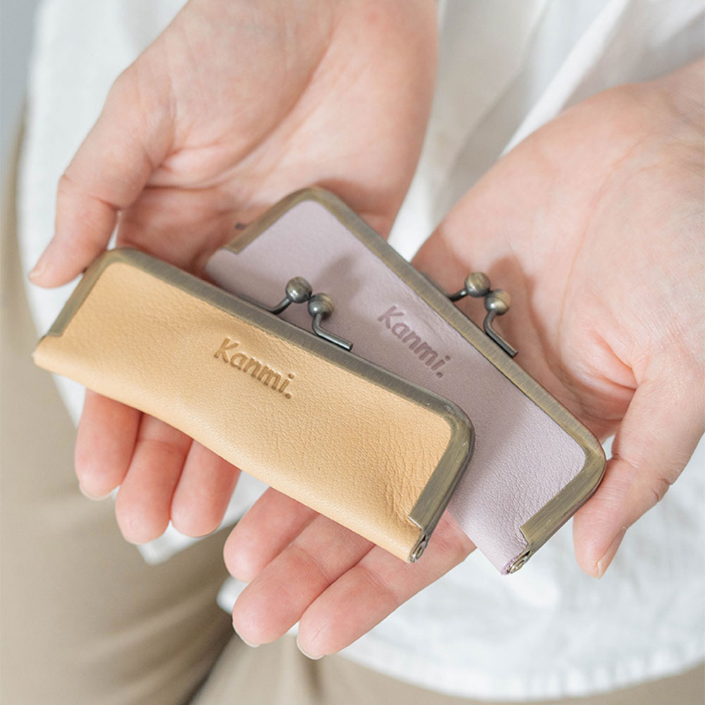 kanmi（カンミ） Kanmi. フカフカ がま口印鑑ケース Z23-61 かんみ