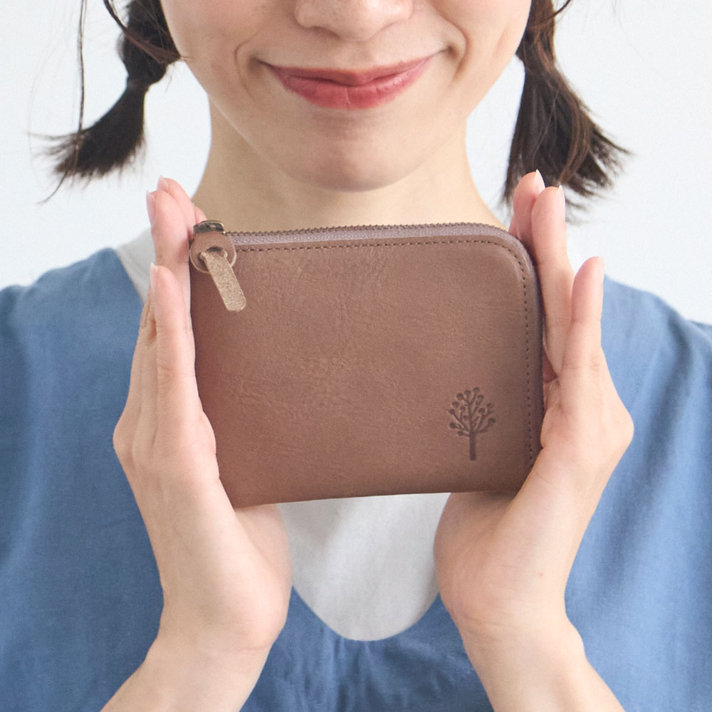 kanmi（カンミ） Kanmi./カンミ ドロップツリー L型ショートウォレット