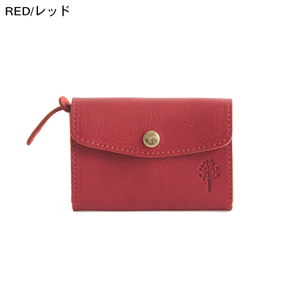 Kanmi  カンミ  財布  ウォレット  レッド kanmi / カンミ CANDY ガマグチコンパクトウォレット,ブランド,kanmi