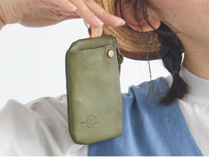 kanmi（カンミ） Kanmi./カンミ ドロップツリー 3連キーポーチKE24-48