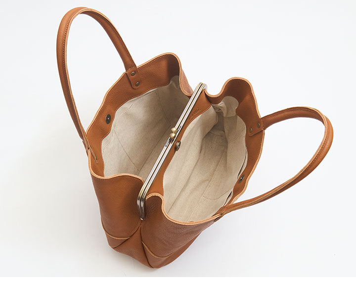 kanmi（カンミ） Kanmi./カンミ ミルフィーユ がま口 トートバッグ B24