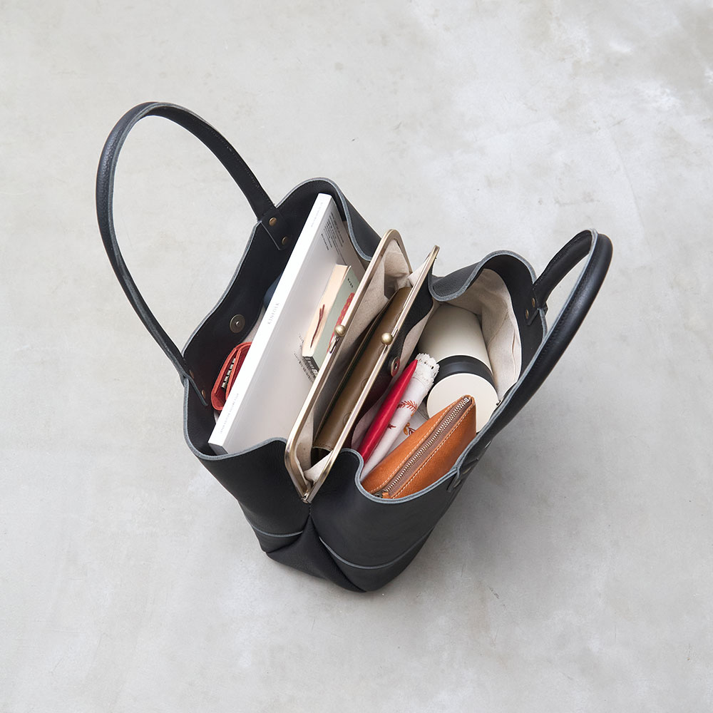 kanmi（カンミ） Kanmi./カンミ ミルフィーユ がま口 トートバッグ B24