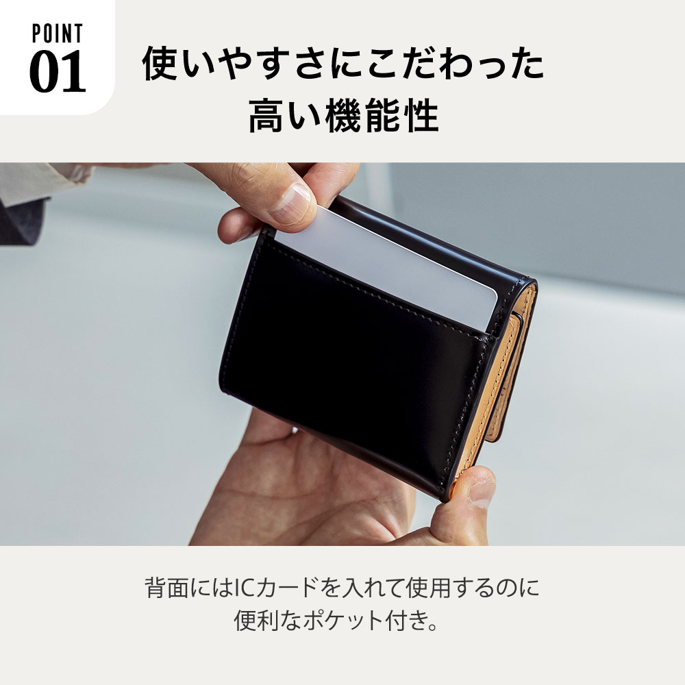 ◆感謝価格◆FLYING HORSE◆フライングホース◆コードバン馬革折財布◆ FLYING HORSE 財布 メンズ 三つ折り コードバン フライング