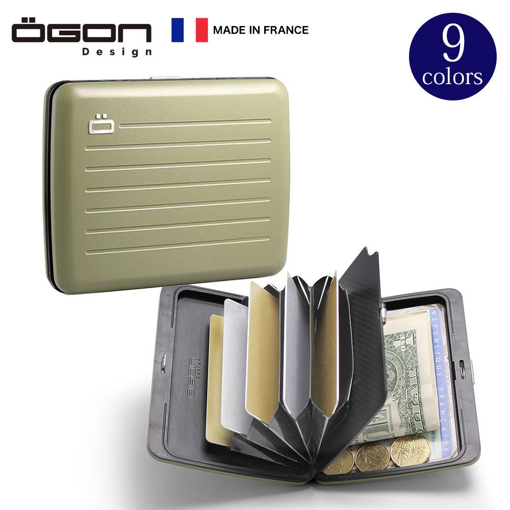 【新品・未使用】カード・ケース 正規日本代理店 名入れ無料 フランス製 アルミカードホルダー SMART