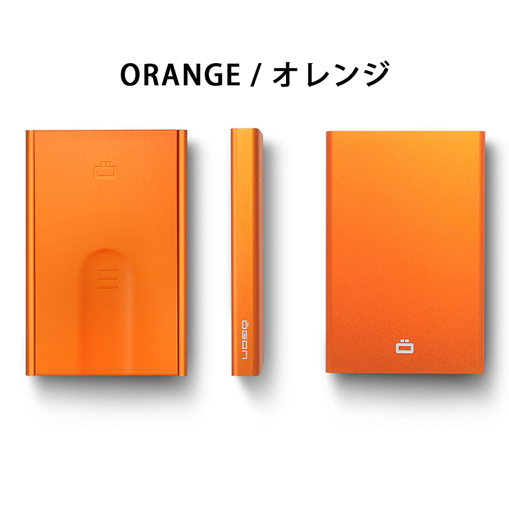 正規日本代理店 フランス製 アルミ スライダー カードケース Slider