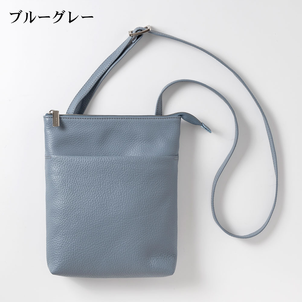 GIUDI（ジウディ） イタリア製 ショルダーバッグ 縦型 スリム