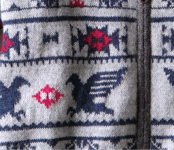 アルパカ コンドル カーディガン ライニングなし IFER Knitwear